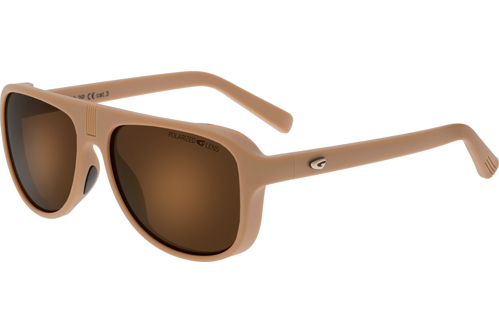 Купить Спортивные очки GOG Fitz Roy / Matt Desert-Black / Polarized Gold Lens, e470-2p 7ft.ru в интернет магазине Семь Футов