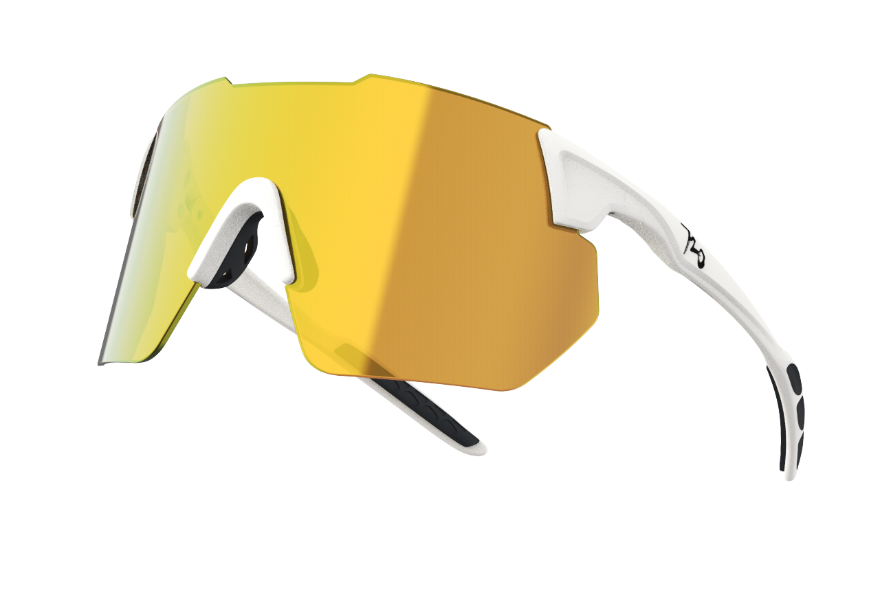 Купить Спортивные очки с диоптриями 720armour Kamikaze C9 / Matte White / Gold Lens, rx-089/b369c9-wh/gd 7ft.ru в интернет магазине Семь Футов