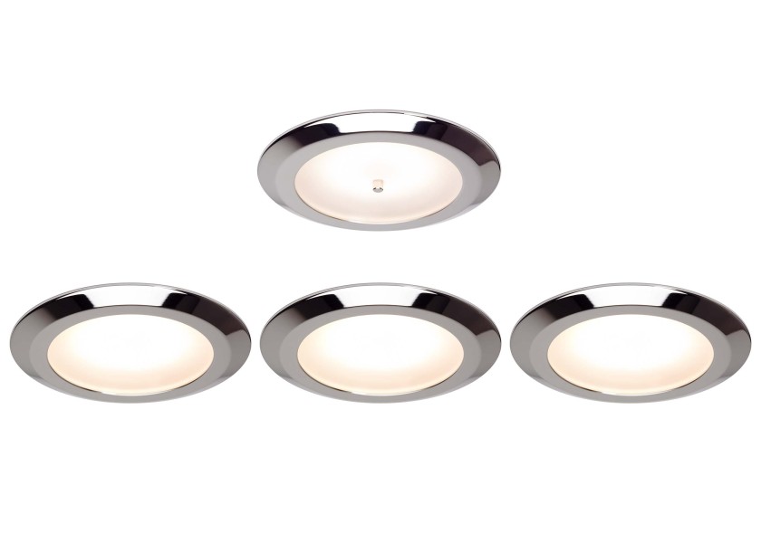 Купить PREBIT EB12-2.0 Recessed LED Lights / glossy-chrome / set of 4 27155-bvs 7ft.ru в интернет магазине Семь Футов