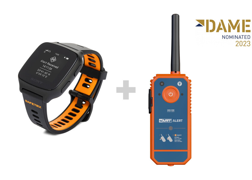 Купить SafeTrx Active Search & Rescue Watch и SMRT ALERT Аварийный маяк AIS MOB 7ft.ru в интернет магазине Семь Футов