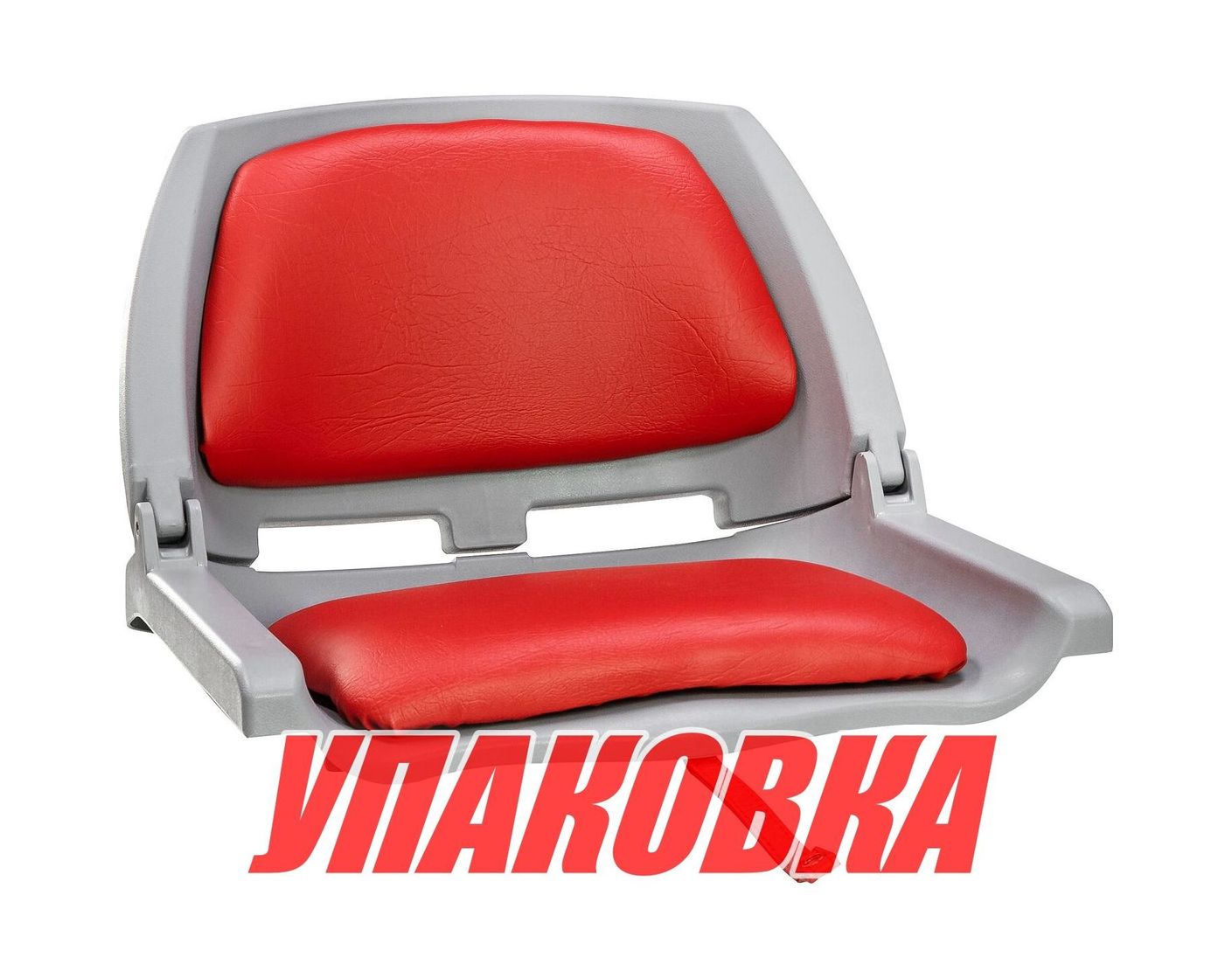 Купить Кресло складное мягкое TRAVELER, цвет серый/красный (упаковка из 16 шт.) Springfield 1061114C_pkg_16 7ft.ru в интернет магазине Семь Футов