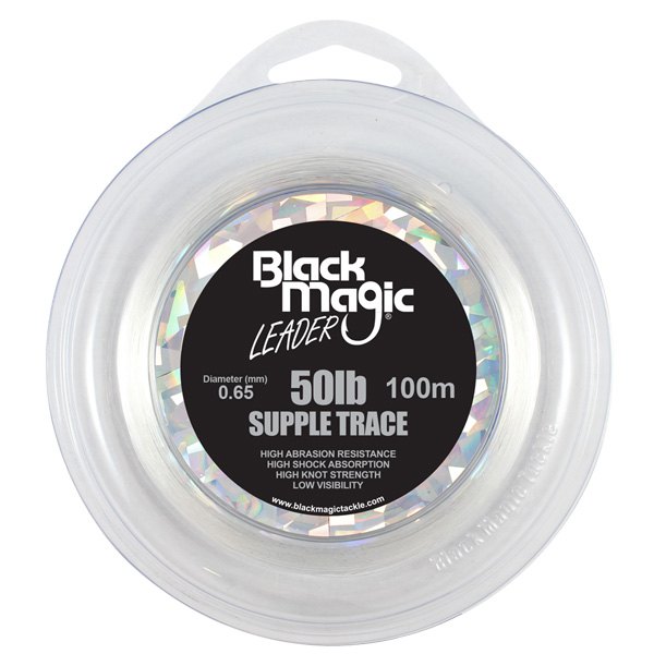 Black magic BMSUP050 Supple Trace 100 M линия Бесцветный Transparent 0.600 mm 