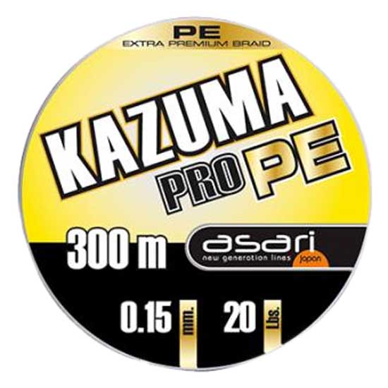 Asari LAKP30022 Kazuma Pro PE 300 M Линия Серый  Grey 0.220 mm 