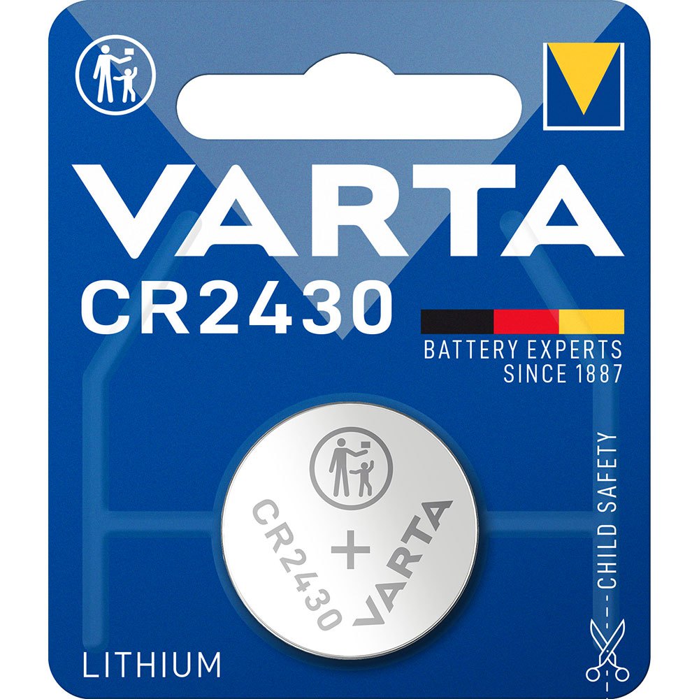 Varta 38674 Electronic CR 2430 Аккумуляторы Серебристый Silver