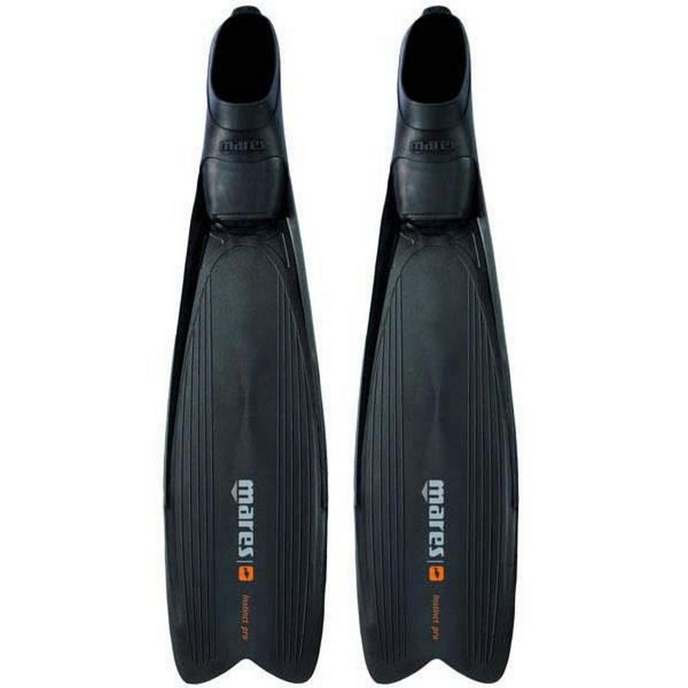 Ласты для подводной охоты средней жесткости Mares SF Instinct Pro 420400 размер 38-39 черный из технополимера