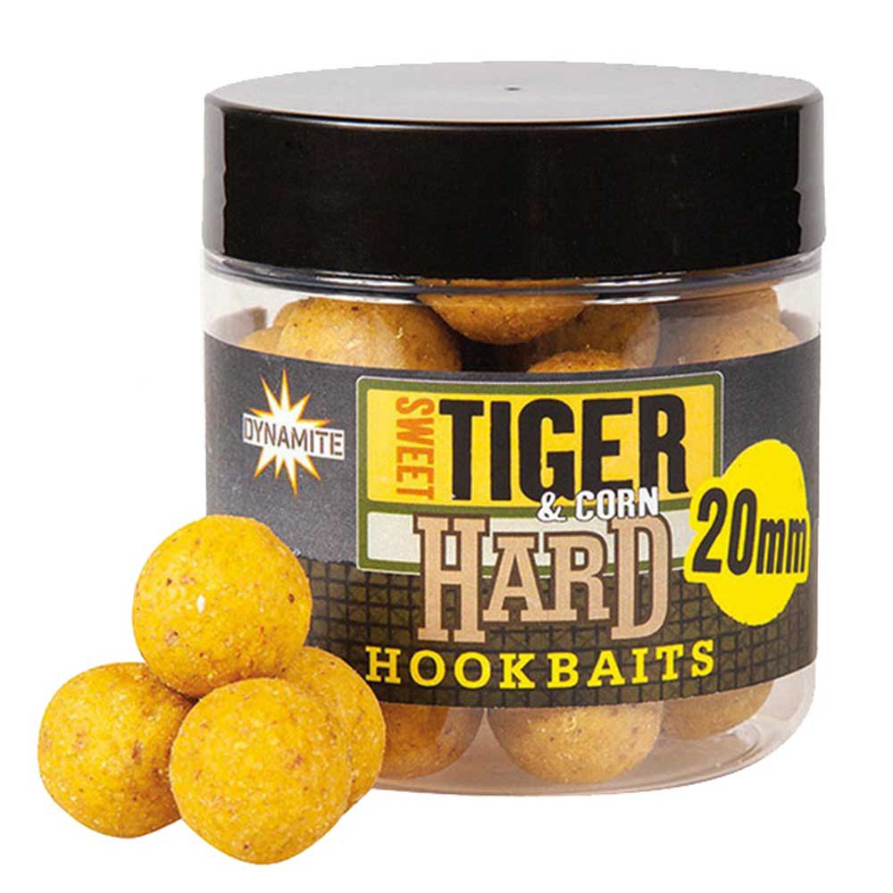 Dynamite baits ADY041584 Sweet Tiger И Кукуруза Hard Hookbait Натуральная Приманка 100g Желтый 20 mm 