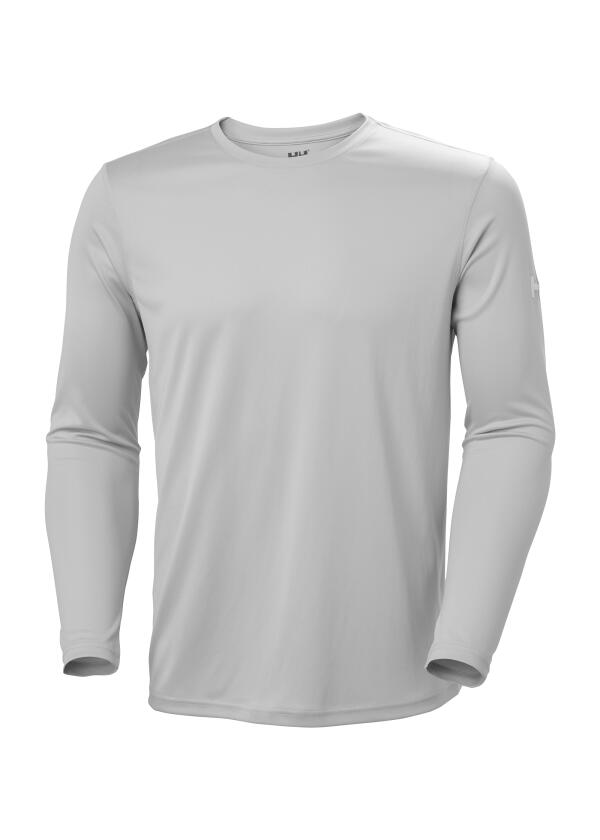 Купить HELLY HANSEN 49582_853-XL Мужская рубашка с длинными рукавами HH TECH CREW 2.0 / светло-серый / Размер одежды: XL 7ft.ru в интернет магазине Семь Футов