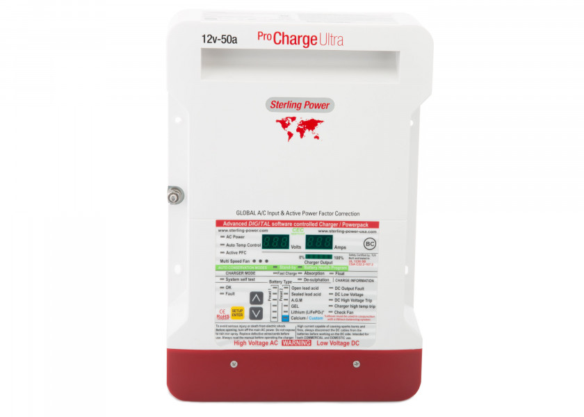 Купить STERLING Pro Charge Ultra 12V / 50A Charging Device / 3 charging outputs 33096-bvs 7ft.ru в интернет магазине Семь Футов