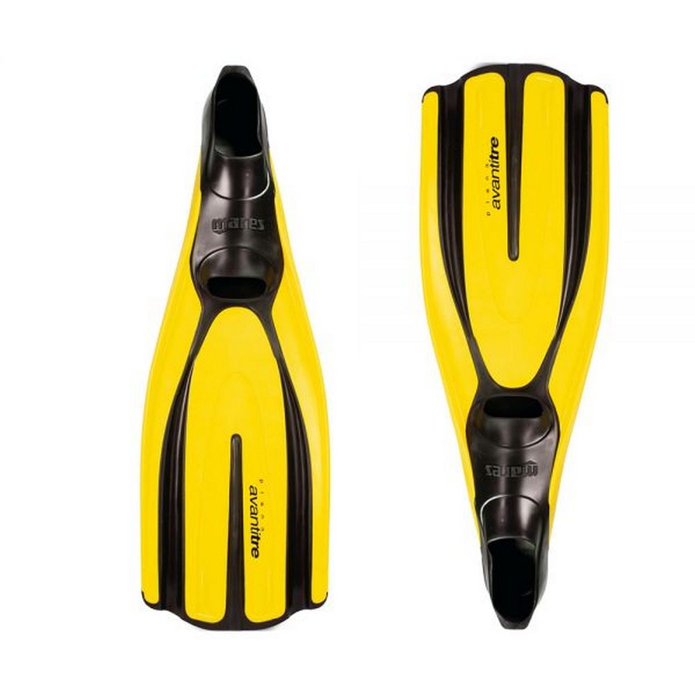 Ласты для снорклинга с закрытой пяткой Mares Plana Avanti Tre 410302 размер 38-39 желтый