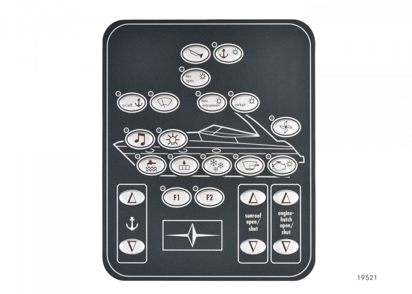 Купить BAVARIA 311053_BE Панель управления в кабине / Спорт 19521-bvs 7ft.ru в интернет магазине Семь Футов