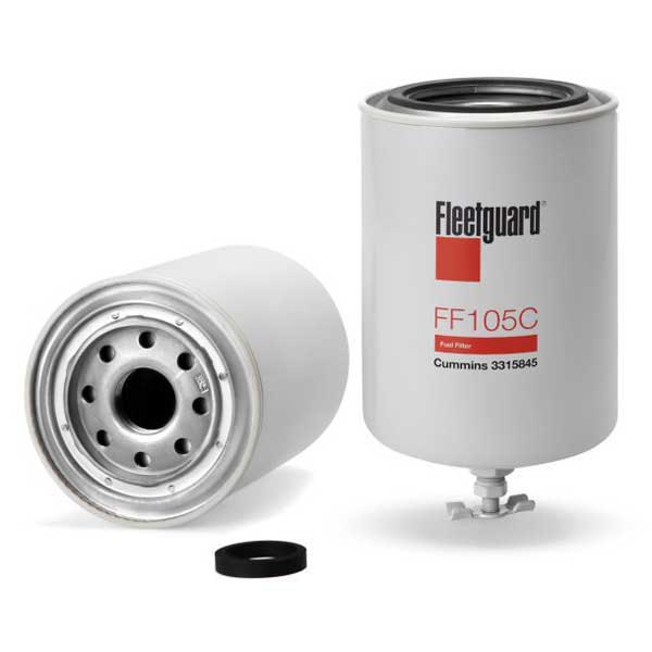 Fleetguard FLGMFF105C FF105C Топливный фильтр двигателей Cummins Серебристый White