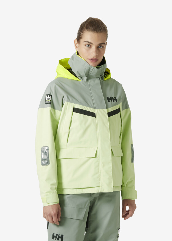 Купить HELLY HANSEN Женская парусная куртка PIER 4.0 / мытый салатовый / Размер одежды: М 7ft.ru в интернет магазине Семь Футов