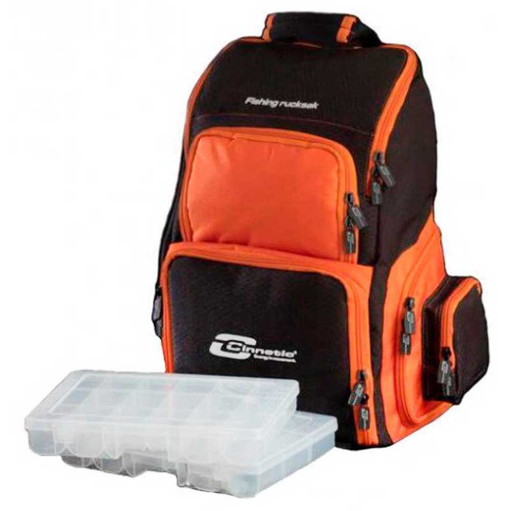Cinnetic VI-8436544040257 Рюкзак для рыбалки Оранжевый Orange / Black