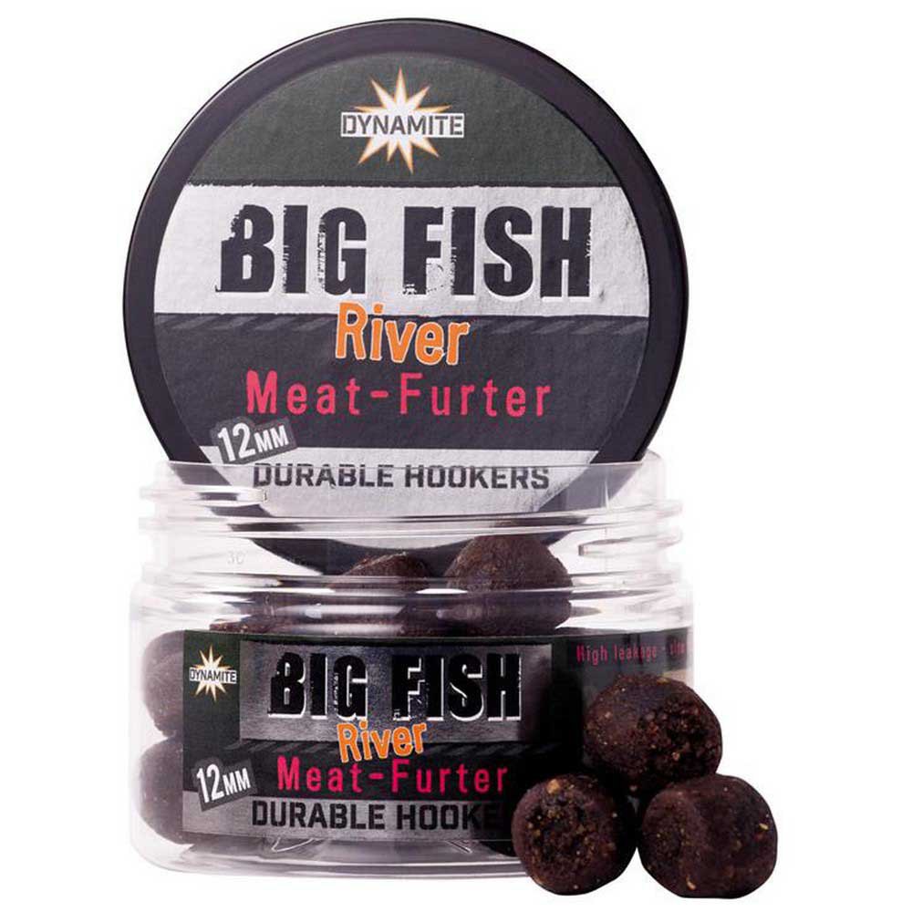 Dynamite baits 34DBDY1362 Big Fish River Durable Hookbaits Meat-Furter 75g Черный Black 12 mm 
