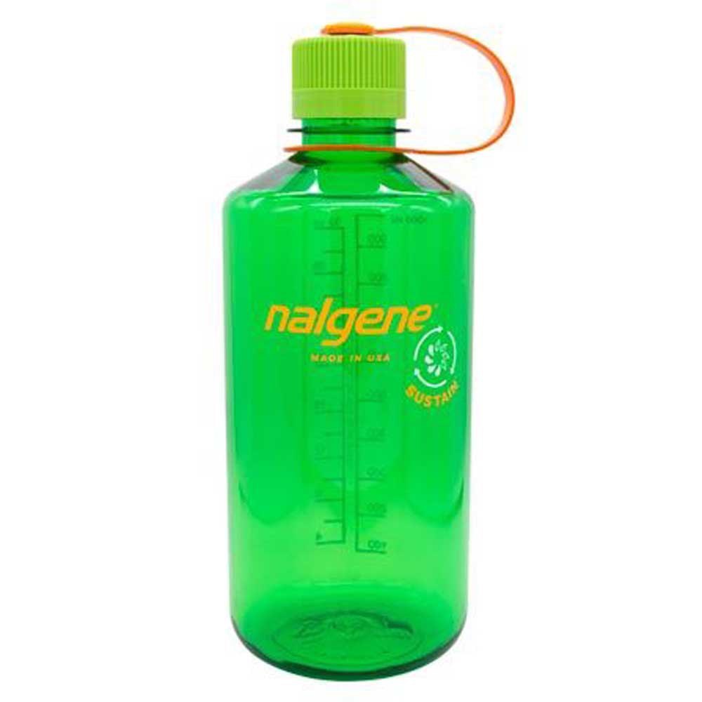 Nalgene NL20201232 Sustain 1L Бутылка с узким горлом Зеленый Green