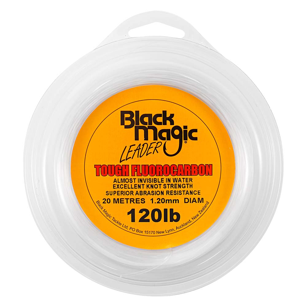 Black magic FLUTOUGH120 Tough Fluorocarbon 20 M Белая  Clear 1.200 mm 