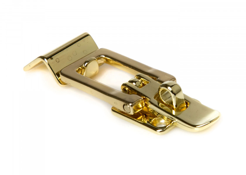 Купить Рычажный замок с угловой ответной пластиной / латунь 11267-bvs 7ft.ru в интернет магазине Семь Футов