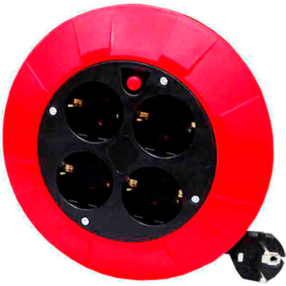 Edm 20050 Кабельная катушка 5 M 4 5 M Красный Red / Black
