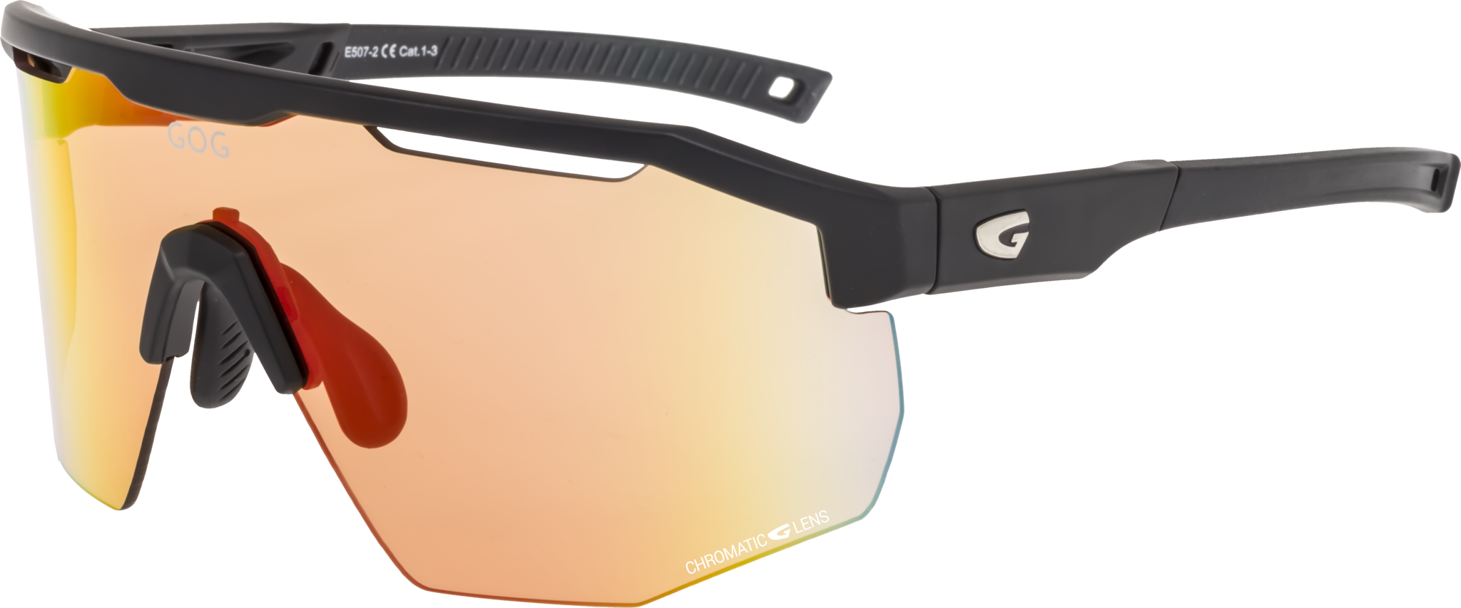 Купить Спортивные очки GOG Argo С / Matt Black / Photochromic Red Lens, e507-2c 7ft.ru в интернет магазине Семь Футов