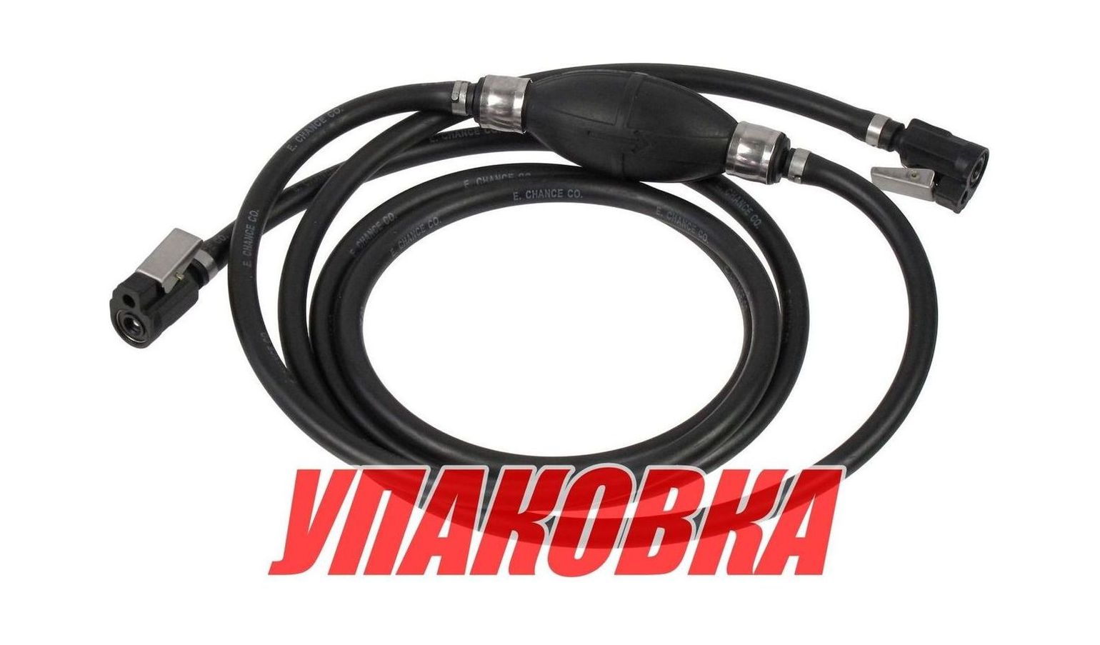 Купить Шланг топливный d8/D13.5 мм с грушей и топливными переходниками Yamaha (упаковка из 10 шт.) E.Chance 6Y12430652shlang_EC_pkg_10 7ft.ru в интернет магазине Семь Футов
