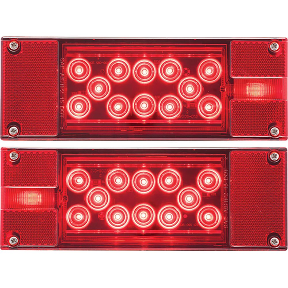Optronics 158-TLL160RK Водонепроницаемый трейлер Led Комплект Освещения Красный Red