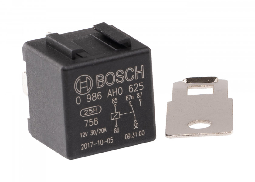 Купить BOSCH 0986AH0625 Маленькое реле с вкладкой / 12 В / 30 А 16546-bvs 7ft.ru в интернет магазине Семь Футов