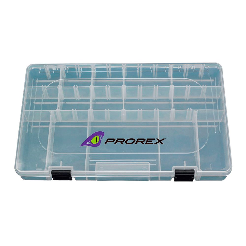 Daiwa PXTB2 Prorex Коробка для снастей 2 Бесцветный White / Transparent 360 x 225 x 85 mm 