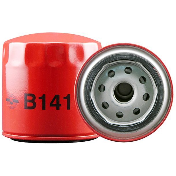 Baldwin BLDB141 B141 Старый масляный фильтр двигателя Красный Red