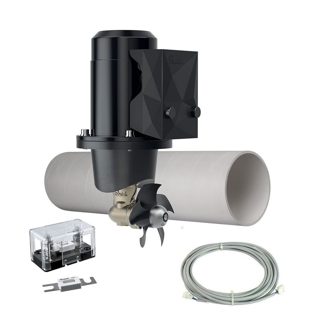 Купить Подруливающее устройство Quick, D110mm, 25KGF, 12 В, (TCDEX08 - TNL 1000mm) FGBT11025120K09-S 7ft.ru в интернет магазине Семь Футов