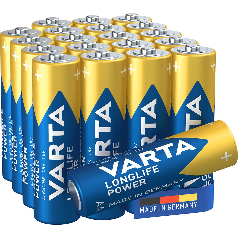 Varta 38570 AA LR6 1.5V High Energy Щелочная батарея 20 единицы Голубой Blue