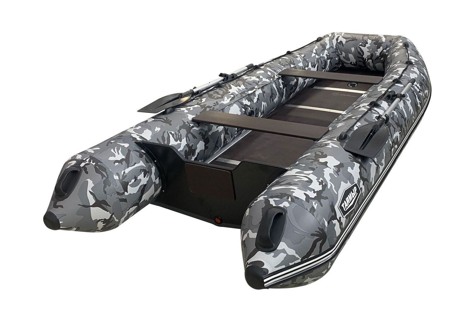 Купить Надувная лодка ПВХ Таймыр 360 Lux, камуфляж серый, SibRiver TAML360CAMG 7ft.ru в интернет магазине Семь Футов