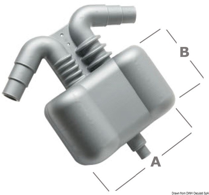 Купить Water/gas separator 2.5 l, 51.369.00 7ft.ru в интернет магазине Семь Футов