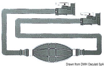 Купить Fuel pipe w/2 OMC joints, 52.731.80 7ft.ru в интернет магазине Семь Футов