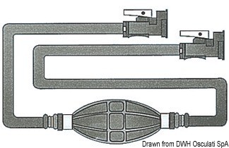 Купить Fuel pipe w/2 YAMAHA joints, 52.731.78 7ft.ru в интернет магазине Семь Футов