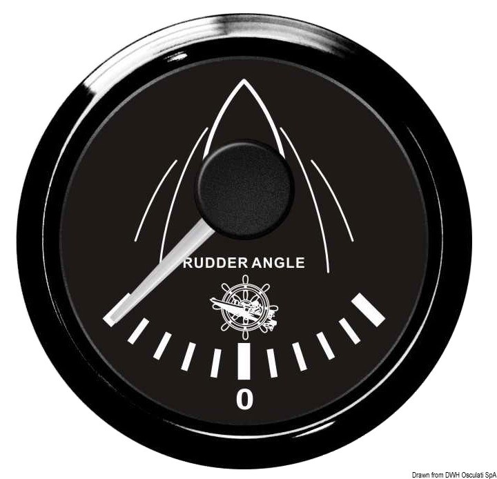Купить Rudder angle indicator black/black, 27.320.17 7ft.ru в интернет магазине Семь Футов