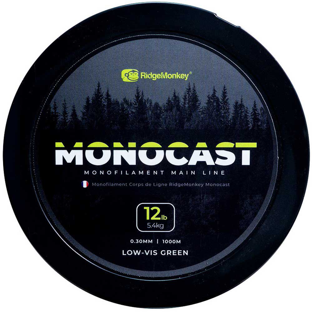 Ridgemonkey RMT-MNC12 MonoCast 1000 m Монофиламент  Clear 0.300 mm 