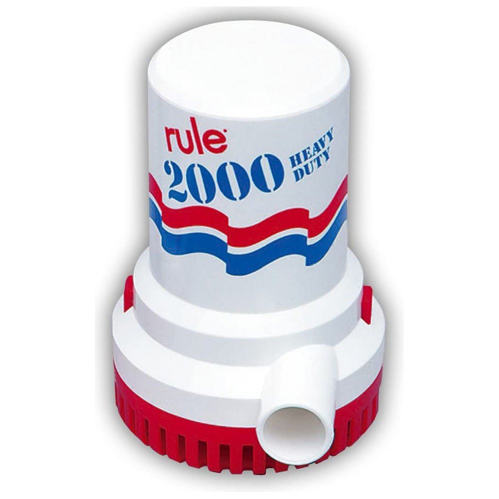 Rule pumps 29-12 Standard Sieres 2000GPH 24V Ручной насос большой производительности Белая White