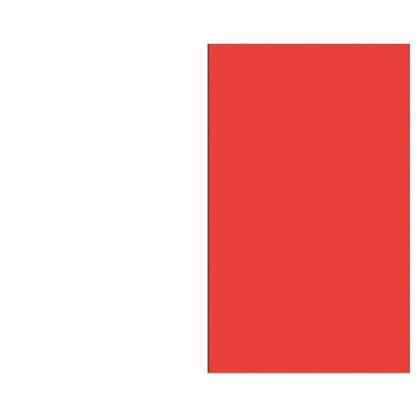 Talamex 27503308 Signal H Красный  White / Red 30 x 36 cm 
