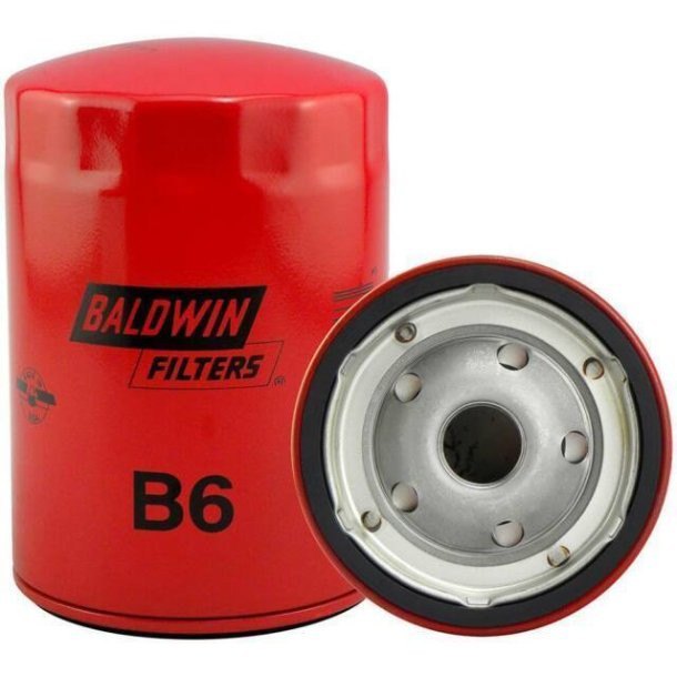 Baldwin BLDB6 B6 Масляный фильтр двигателя Mercruiser&Volvo Penta Красный Red