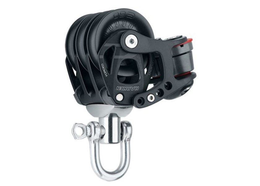 Купить HARKEN Element Triple Block with Swivel and Cleat / 60 mm / 12 mm / plain bearing 86229-bvs 7ft.ru в интернет магазине Семь Футов
