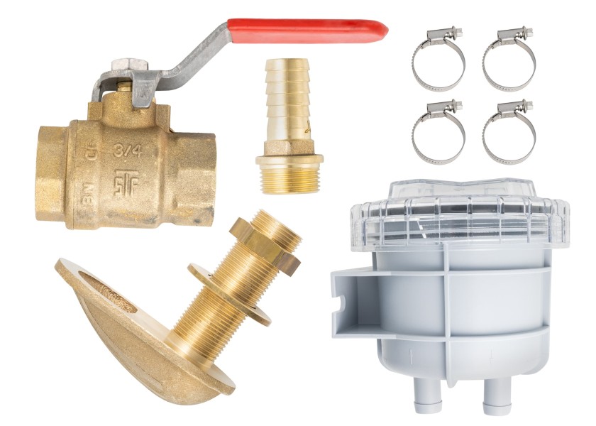 Купить Seawater Connection Kit 19 mm 30355-bvs 7ft.ru в интернет магазине Семь Футов