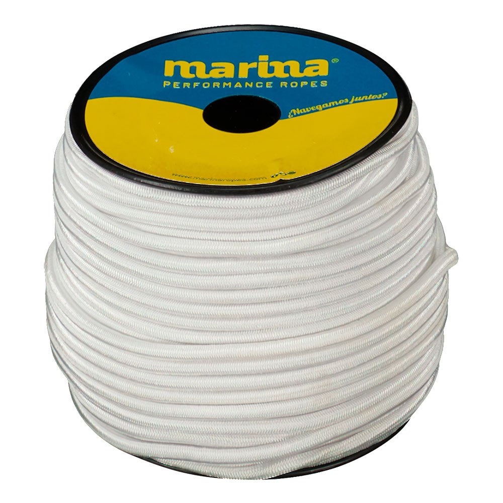 Marina performance ropes 0815.25/BL6 Elastic Line 25 m Веревка Бесцветный White 6 mm 