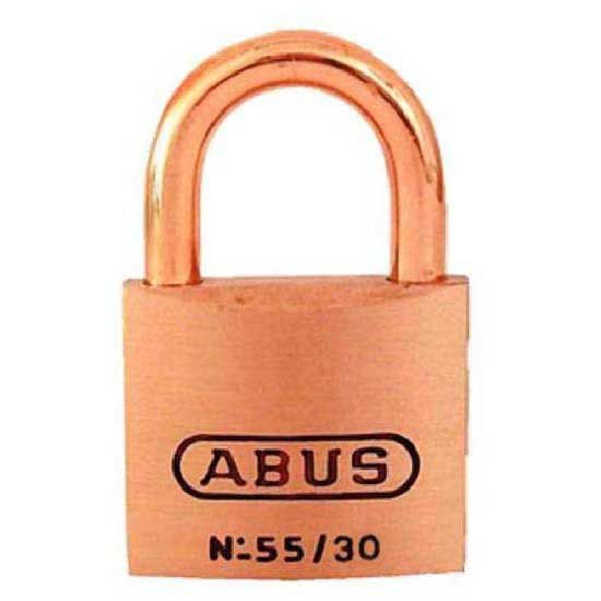 ABUS 195-56411 Замок 55/30MBC Золотистый  Brass One Size 