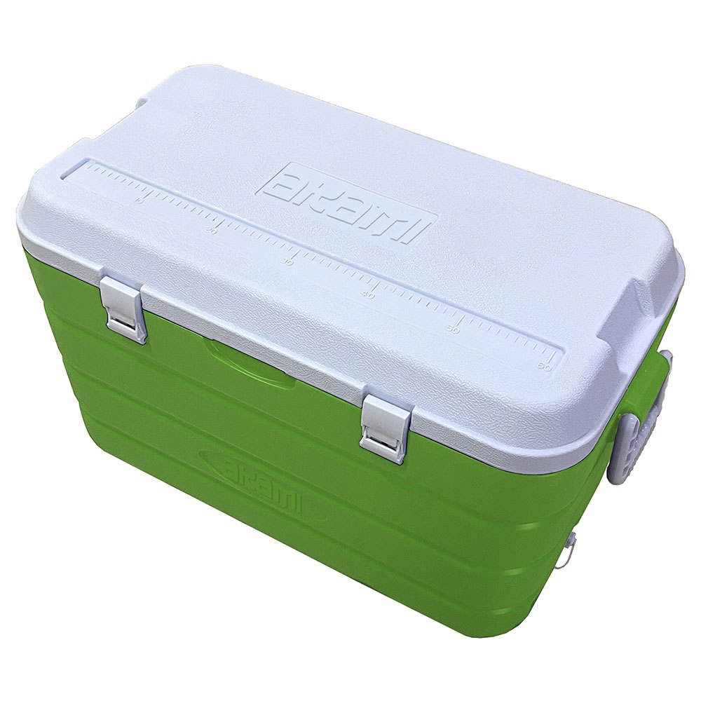 Akami 360085 CB 85L Коробка-холодильник Бесцветный Green / White 79.8 x 44.2 x 42.3 cm