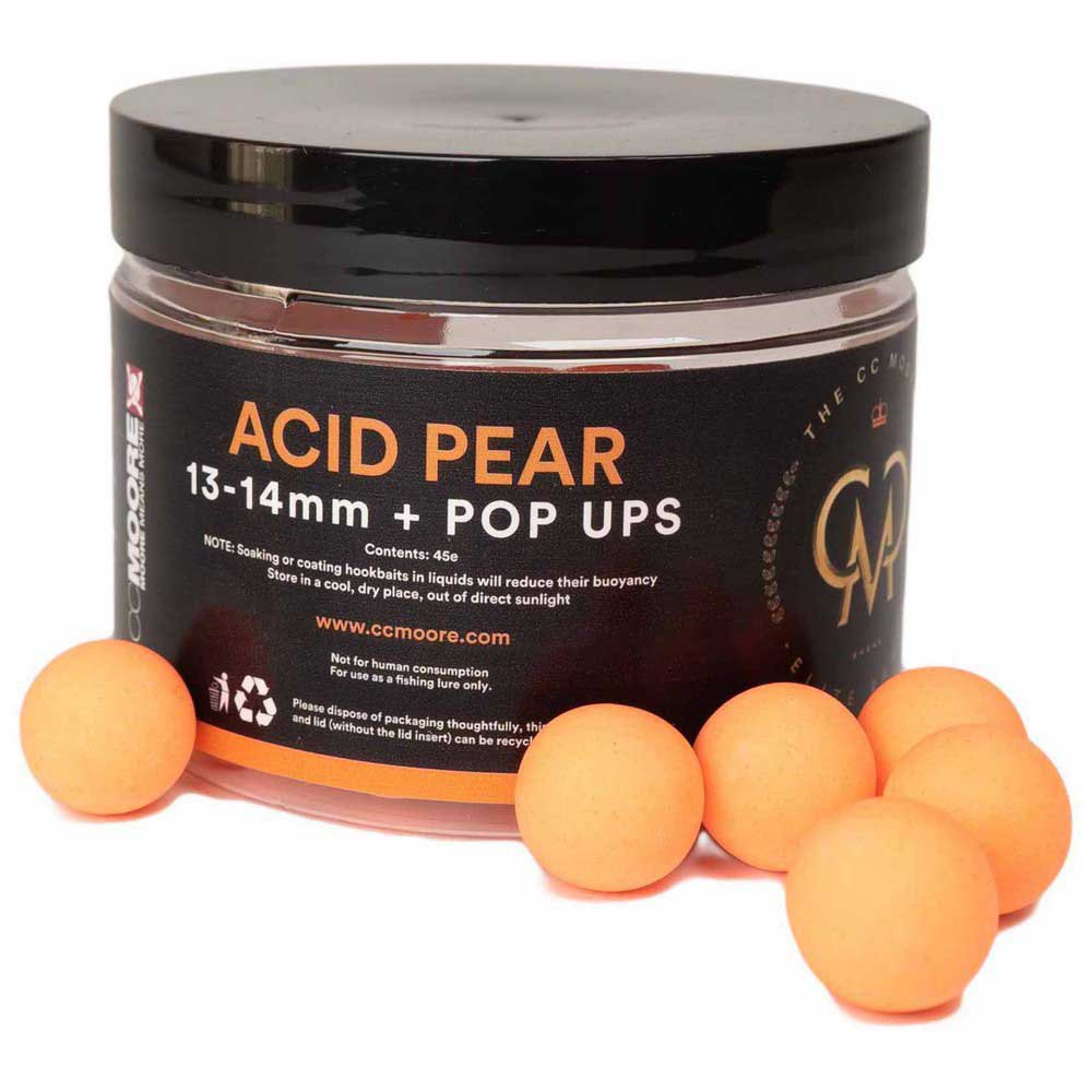 Ccmoore 008974-00009-00000-00 Acid Pear Pop Ups Elite Бойлы Оранжевый 13-14 mm 