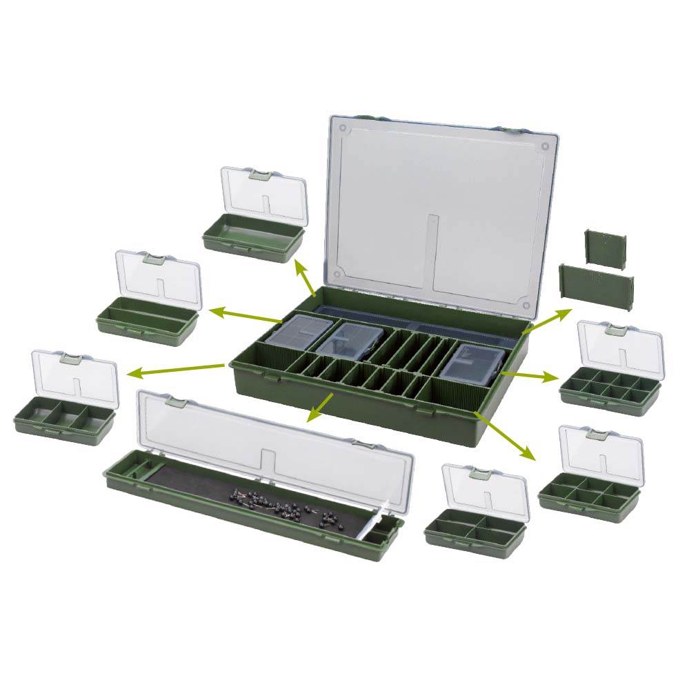 Prowess 86CPPR005 Коробка с аксессуарами GM Зеленый Green 6 pcs (10.5 x 6.5 cm) 
