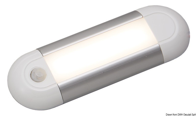 Купить Накладной LED светильник 12/24В 4.4Вт 195Лм с автоматическим выключателем от датчика движения, Osculati 13.199.06 7ft.ru в интернет магазине Семь Футов
