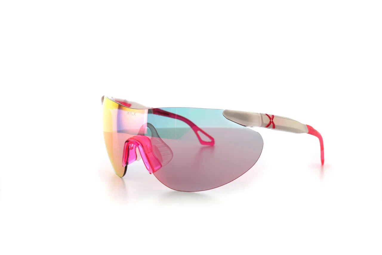 Купить Спортивные очки HILX Domain Shiny White / Pink Lens, hdm06201-dmpk1 7ft.ru в интернет магазине Семь Футов