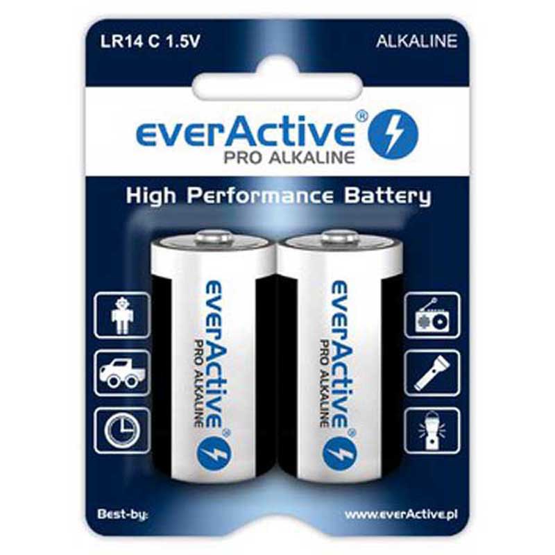 Everactive EVLR14-PRO Pro LR14 C Щелочная батарея 2 единицы измерения Белая Multicolour