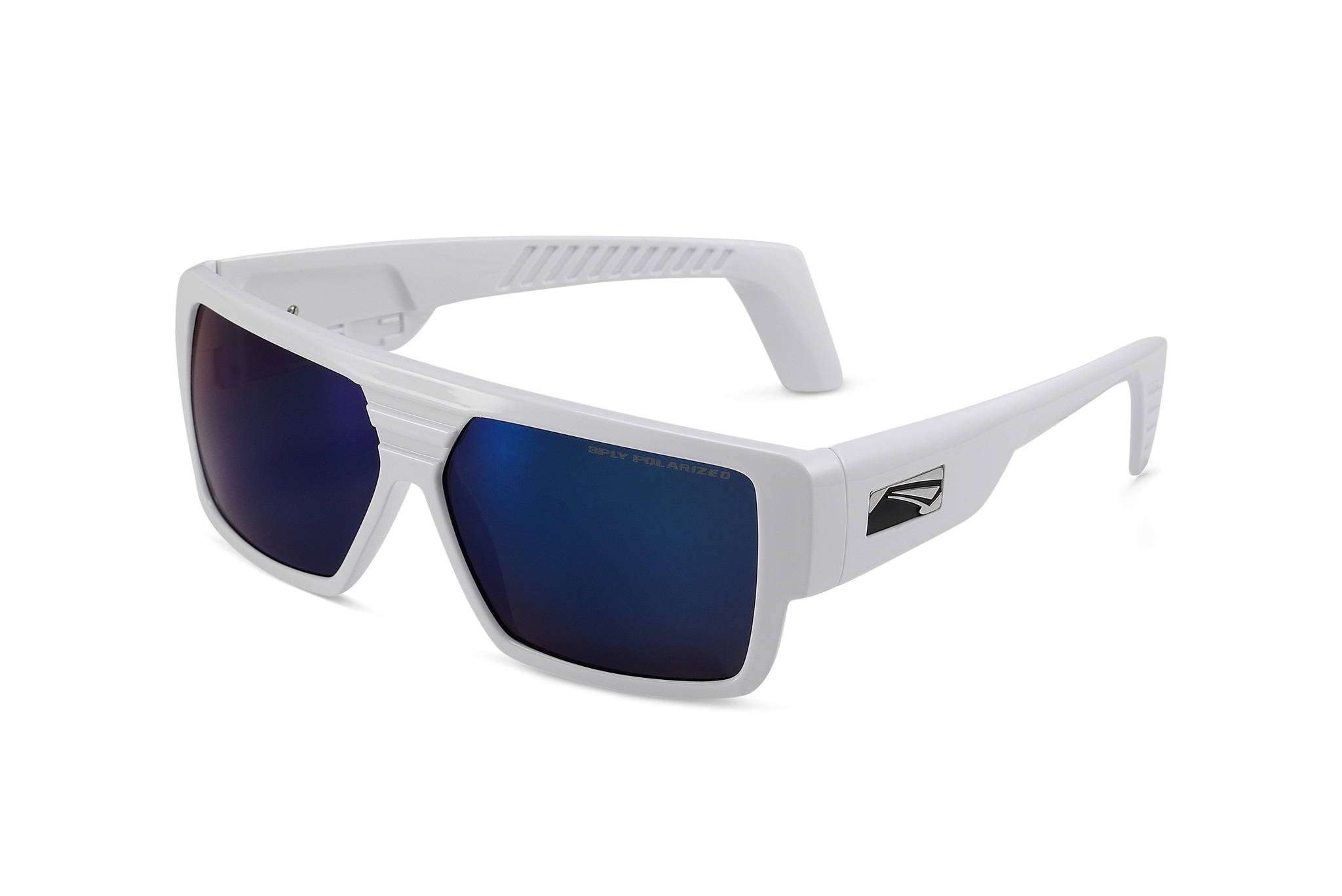 Купить Спортивные очки LiP Rock / Gloss White / PC Polarized / Blue Mirror Smoke 7ft.ru в интернет магазине Семь Футов